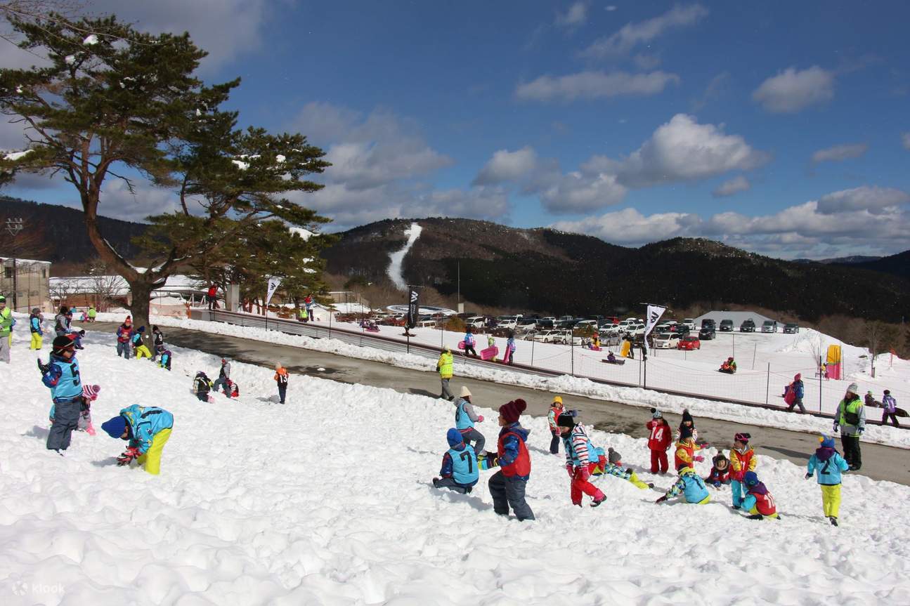 Trẻ em có thể thỏa sức vui chơi trong tuyết với các khu vui chơi an toàn, hoàn hảo cho các gia đình đang tìm kiếm những trải nghiệm mùa đông thú vị bên nhau.
